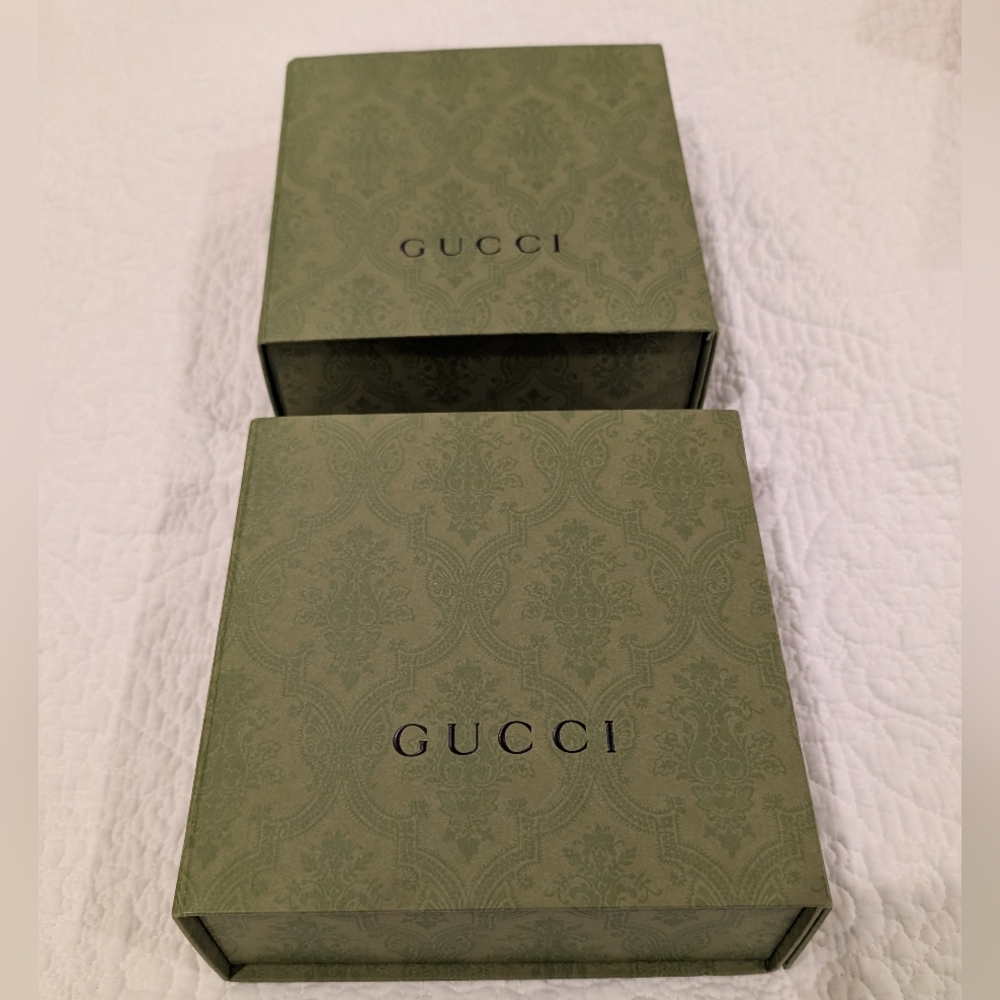 Gucci & Hermes Gift Boxes Lot